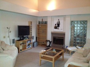 Living room August 2012