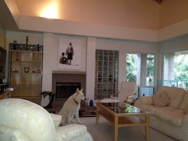 Living room August 2012